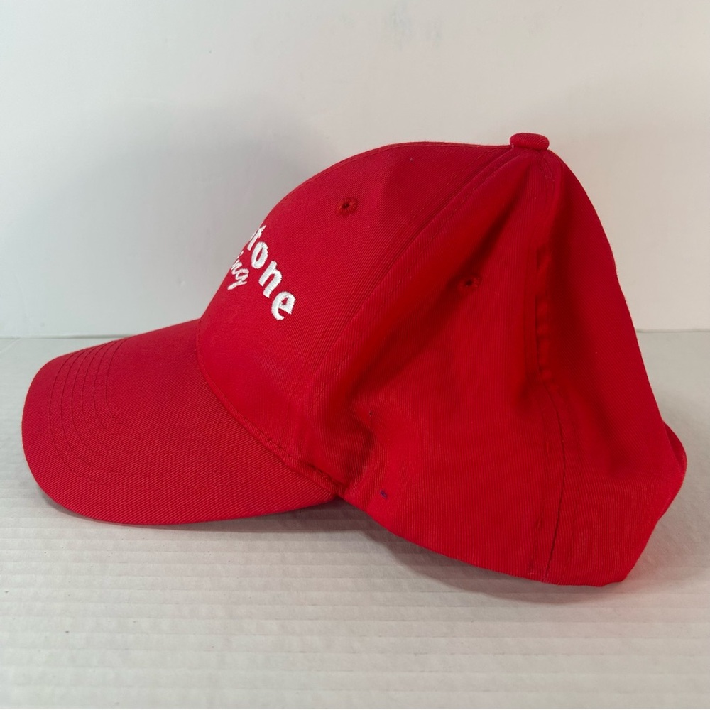 FIRESTONE RACING RED SNAPBACK CAP / KP PRODUCTS HEADWARE / NEW - Picture 2 of 6